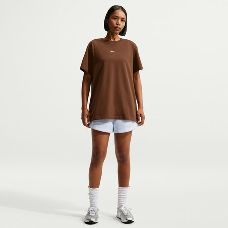 NIKE - Nsw Classic Ss Tee Kadın Kahverengi Tişört (1)