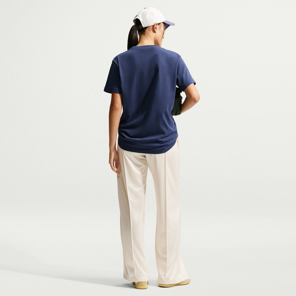 Nsw Classic Ss Tee Kadın Mavi Tişört