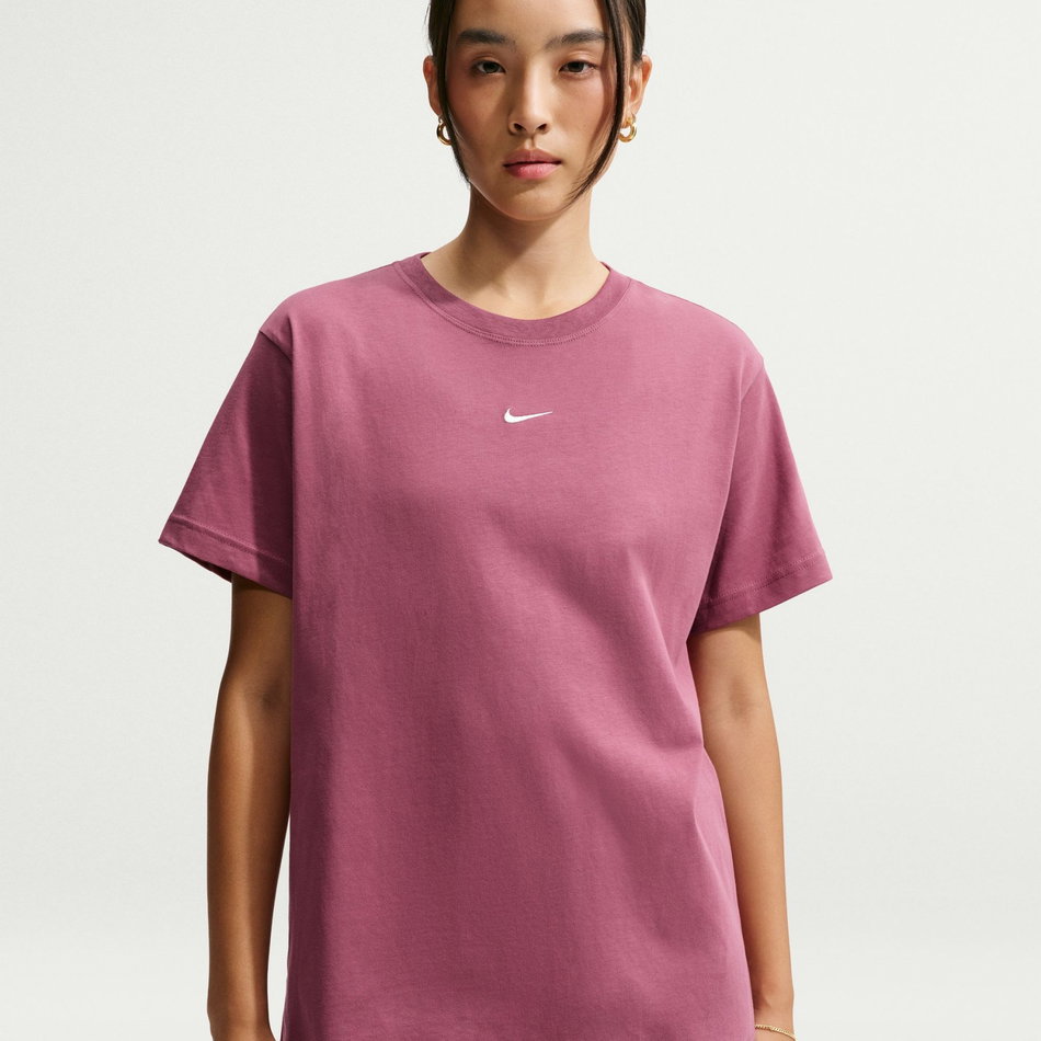 Nsw Classic Ss Tee Kadın Pembe Tişört