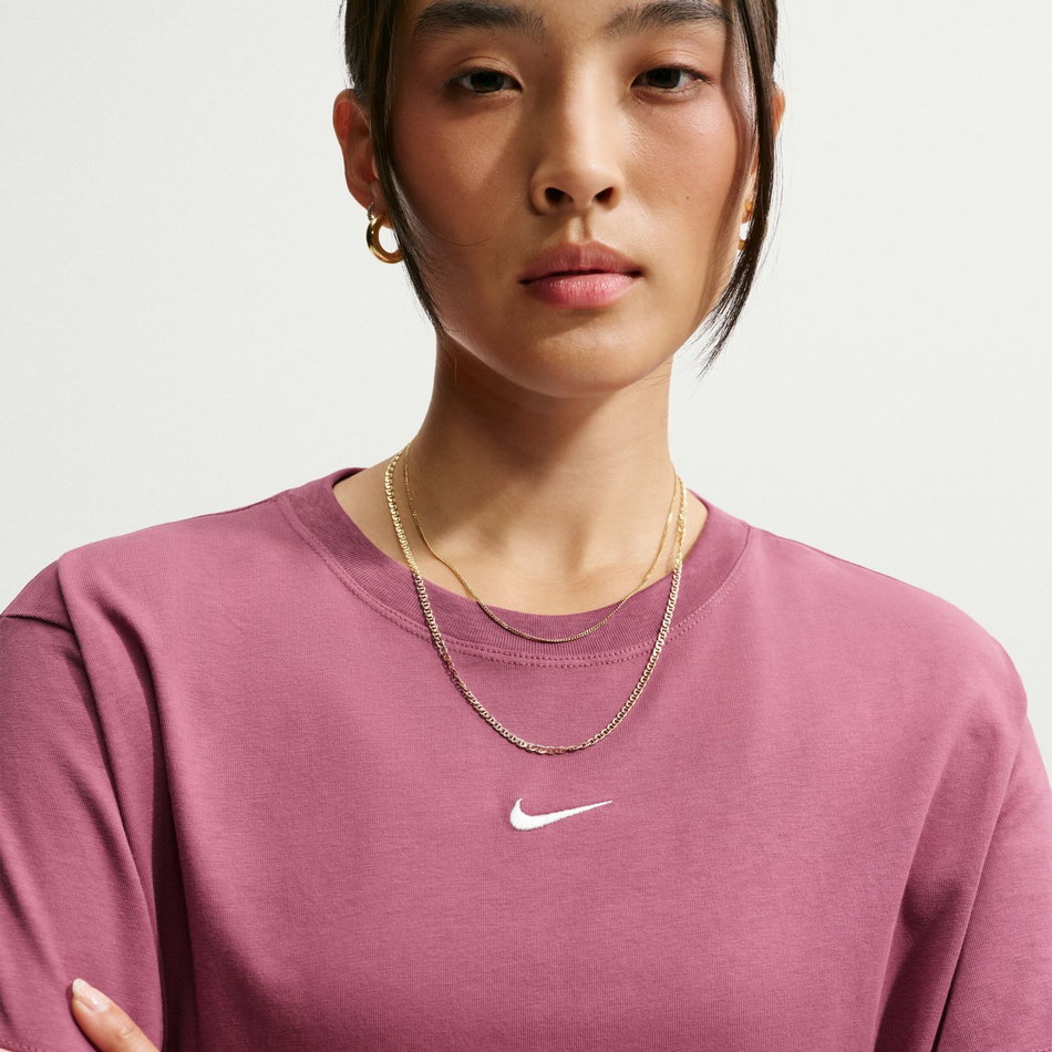 Nsw Classic Ss Tee Kadın Pembe Tişört