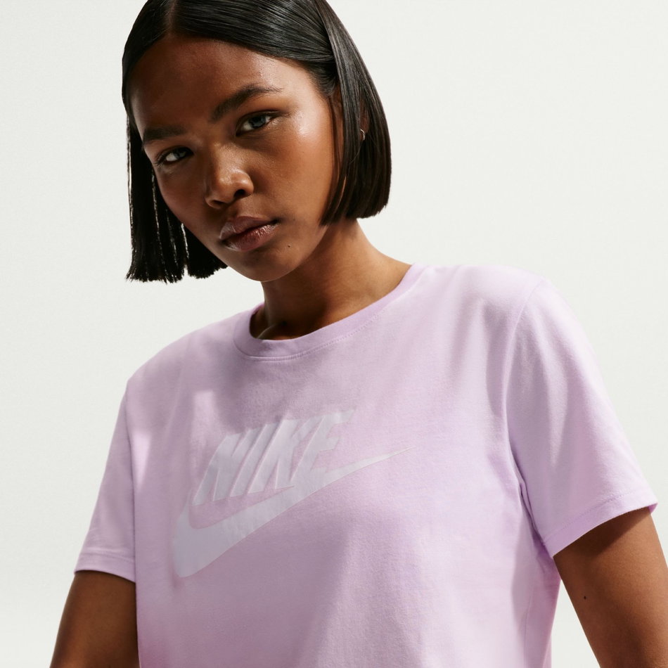 Nsw Club Ss Tee Icon Futura Kadın Lila Tişört