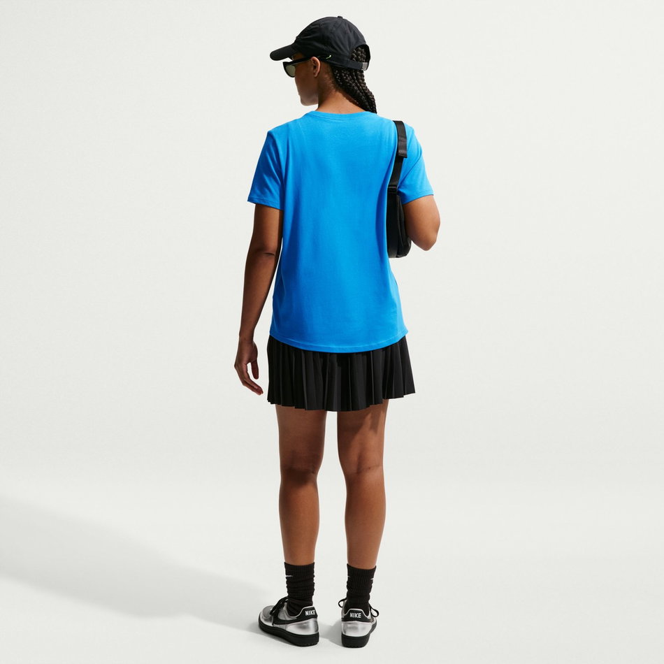 Nsw Club Ss Tee Kadın Mavi Tişört