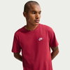 NIKE - Nsw Club Tee Erkek Kırmızı Tişört (1)