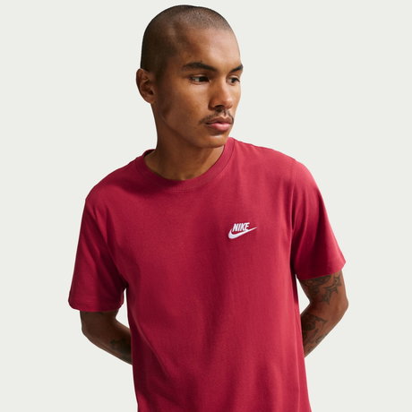 NIKE - Nsw Club Tee Erkek Kırmızı Tişört (1)