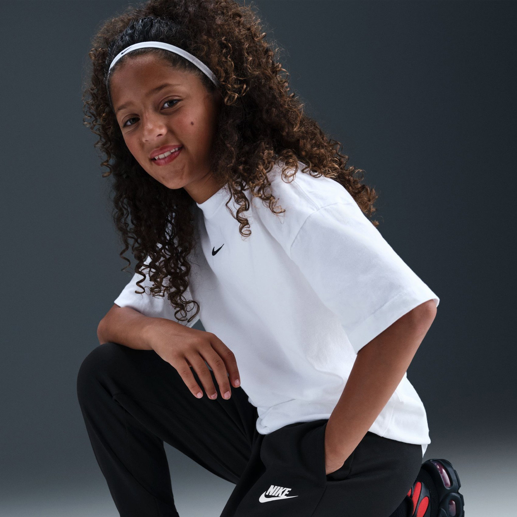 Nike Nsw Dri-FIT Tracksuit Fz Çocuk Siyah Eşofman Takımı HQ9315-010