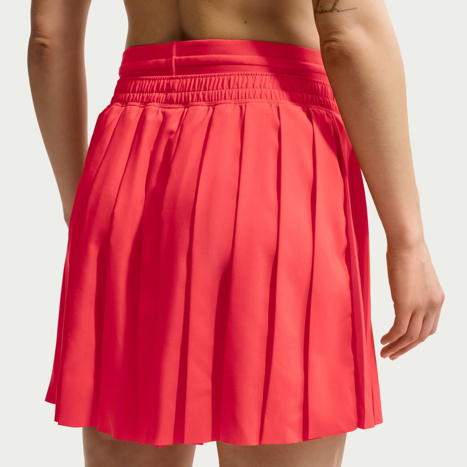 Nsw Knife Pleated Skirt Kadın Kırmızı Etek