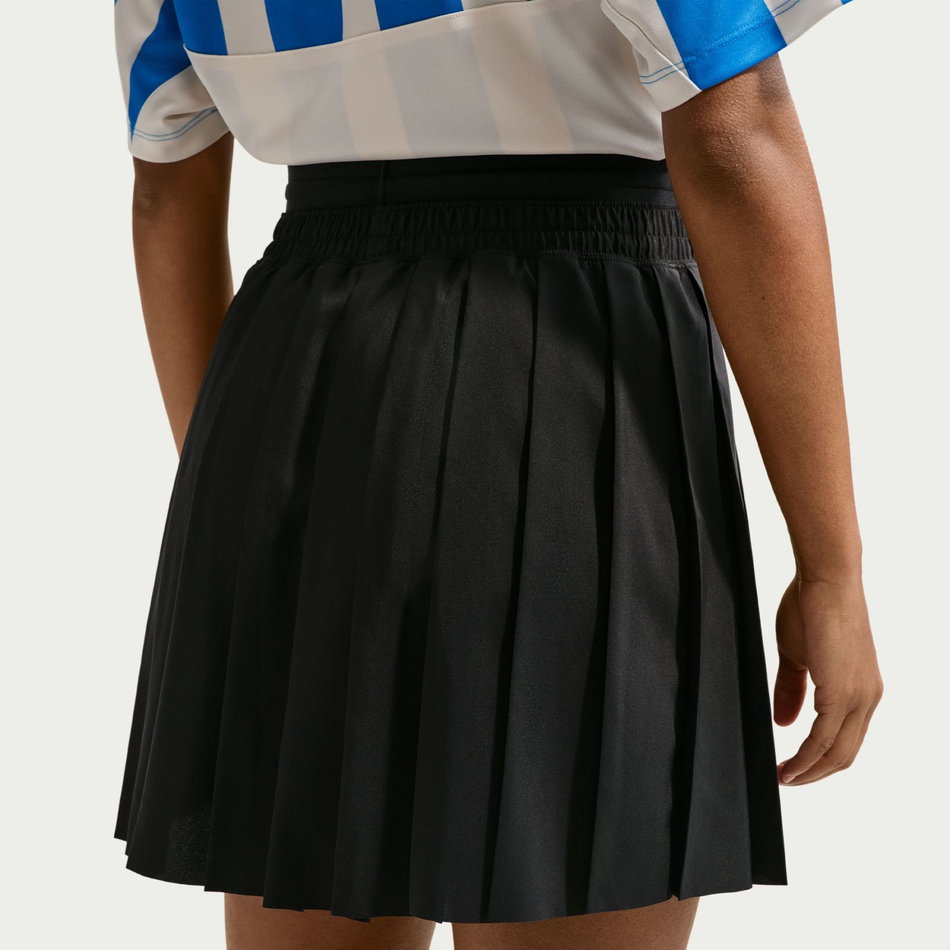 Nsw Knife Pleated Skirt Kadın Siyah Etek