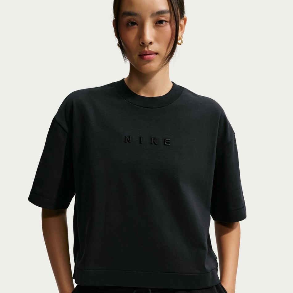 Nsw Luxe Boxy Tee Kadın Siyah Tişört