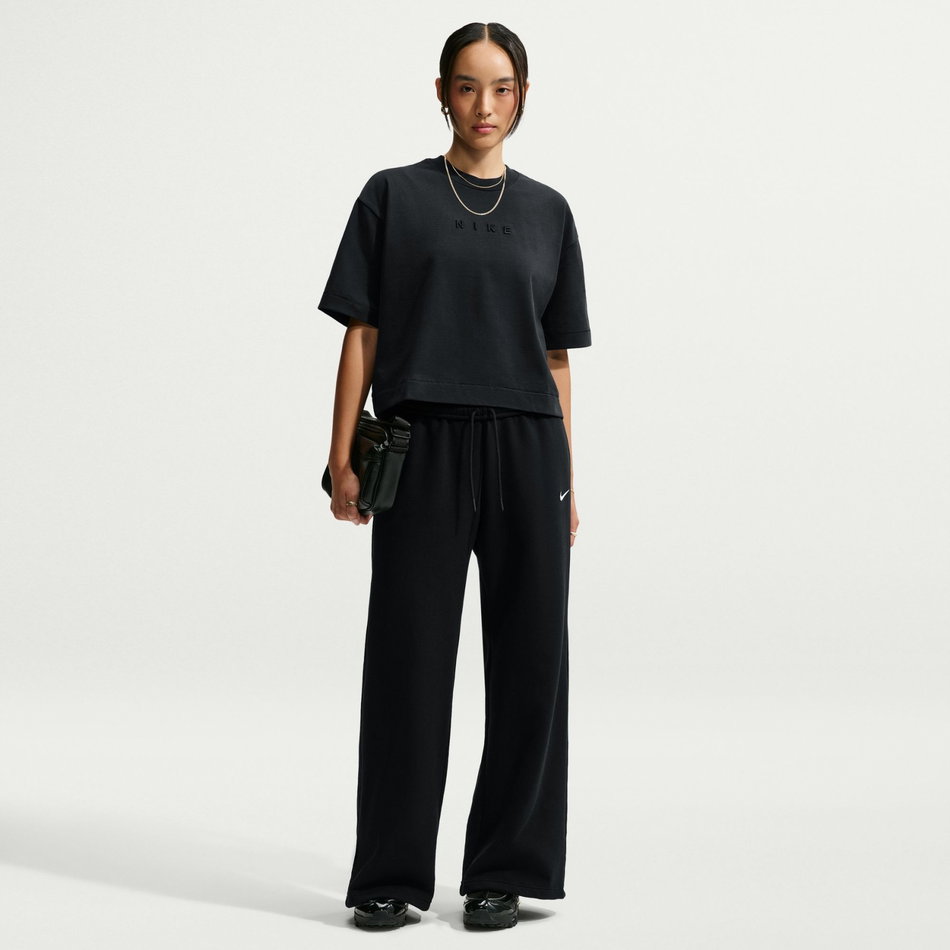 Nsw Luxe Boxy Tee Kadın Siyah Tişört