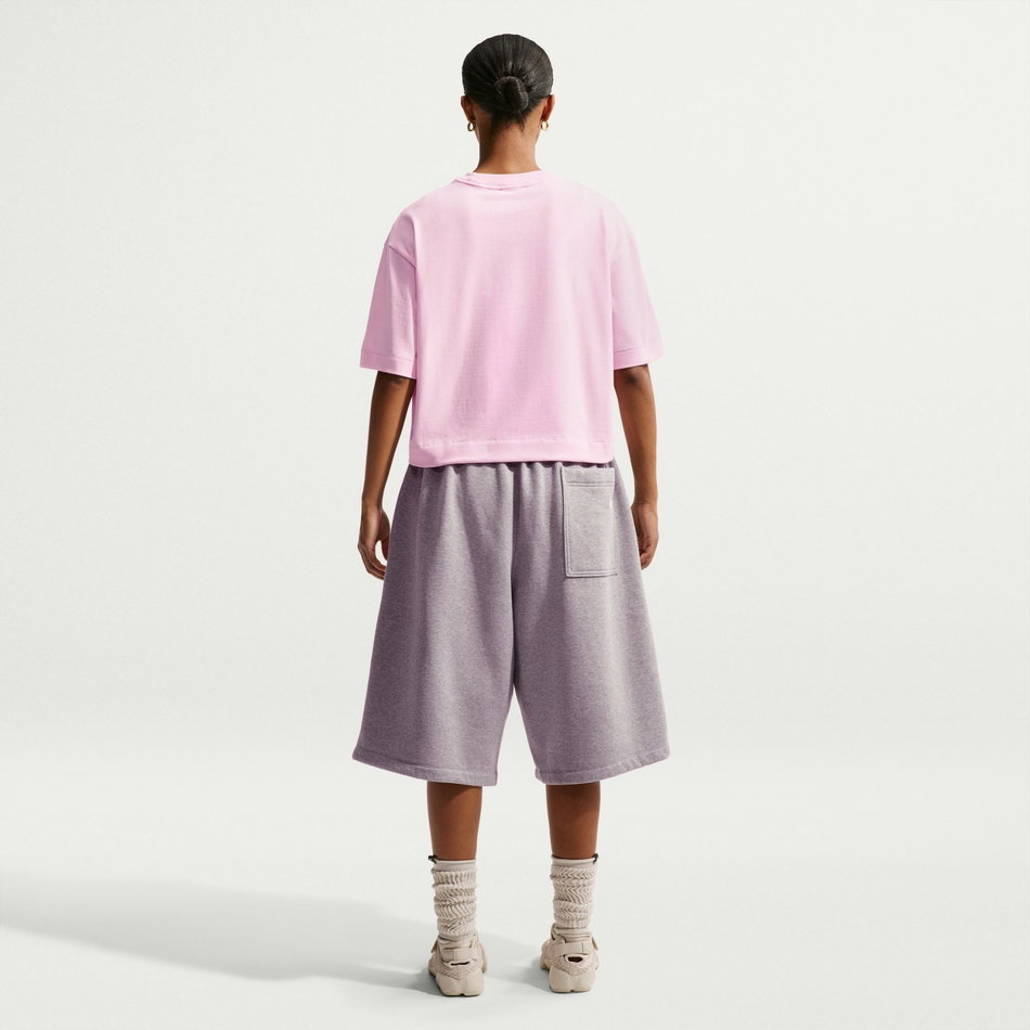Nsw Luxe Ss Tee Boxy Kadın Pembe Tişört