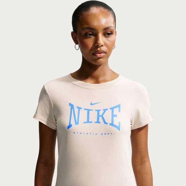 Женская футболка Nike Nsw Mod Crop Athletic League Tee