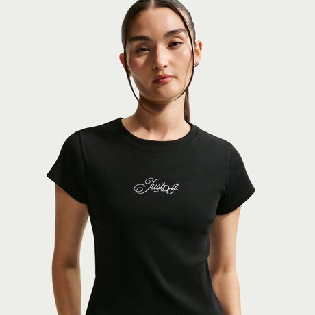NIKE - Nsw Rib Mod Crop Jdi Tee Kadın Tişört