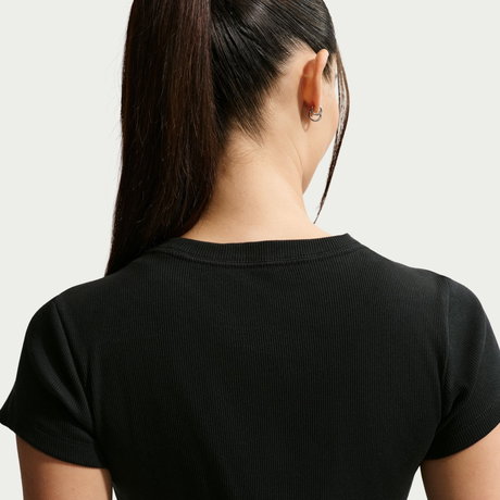 NIKE - Nsw Rib Mod Crop Jdi Tee Kadın Tişört (1)