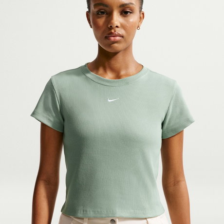 NIKE - Nsw Rib Tight Ss Tee Kadın Tişört