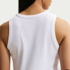 NIKE - Nsw Rib Tight Tank Kadın Beyaz Atlet (1)