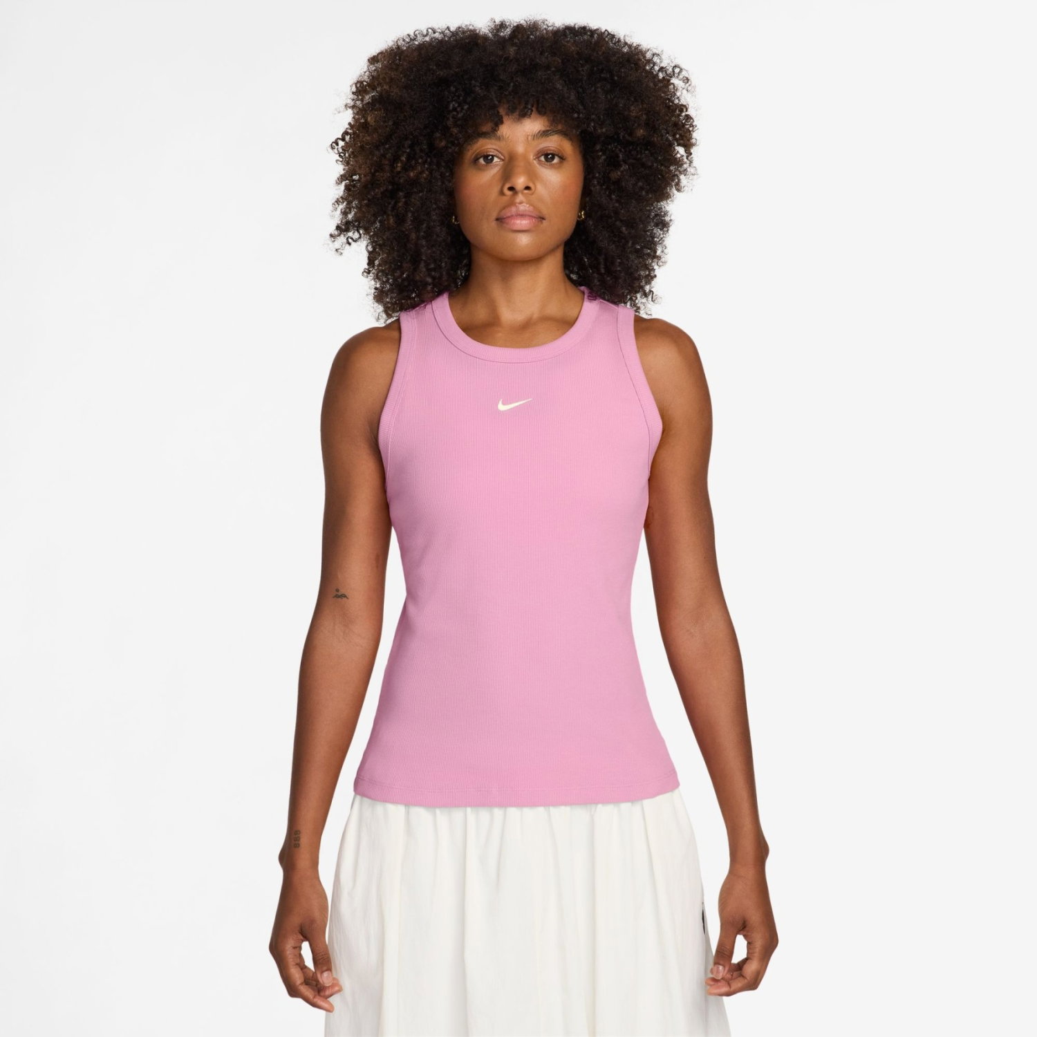 Женские тайтсы Nike Nsw Rib Tight Tank Atlet
