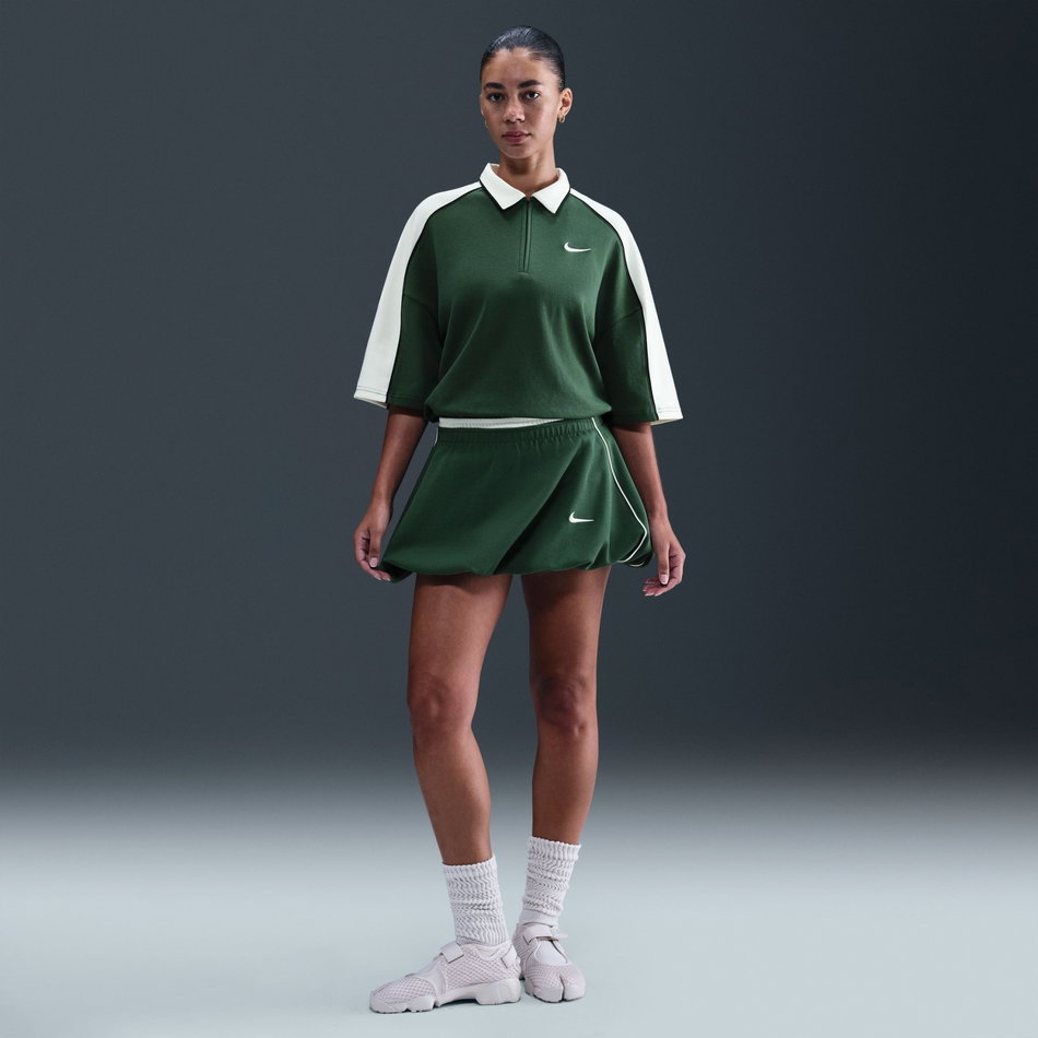 Nsw Ss Polo Kadın Yeşil Tişört