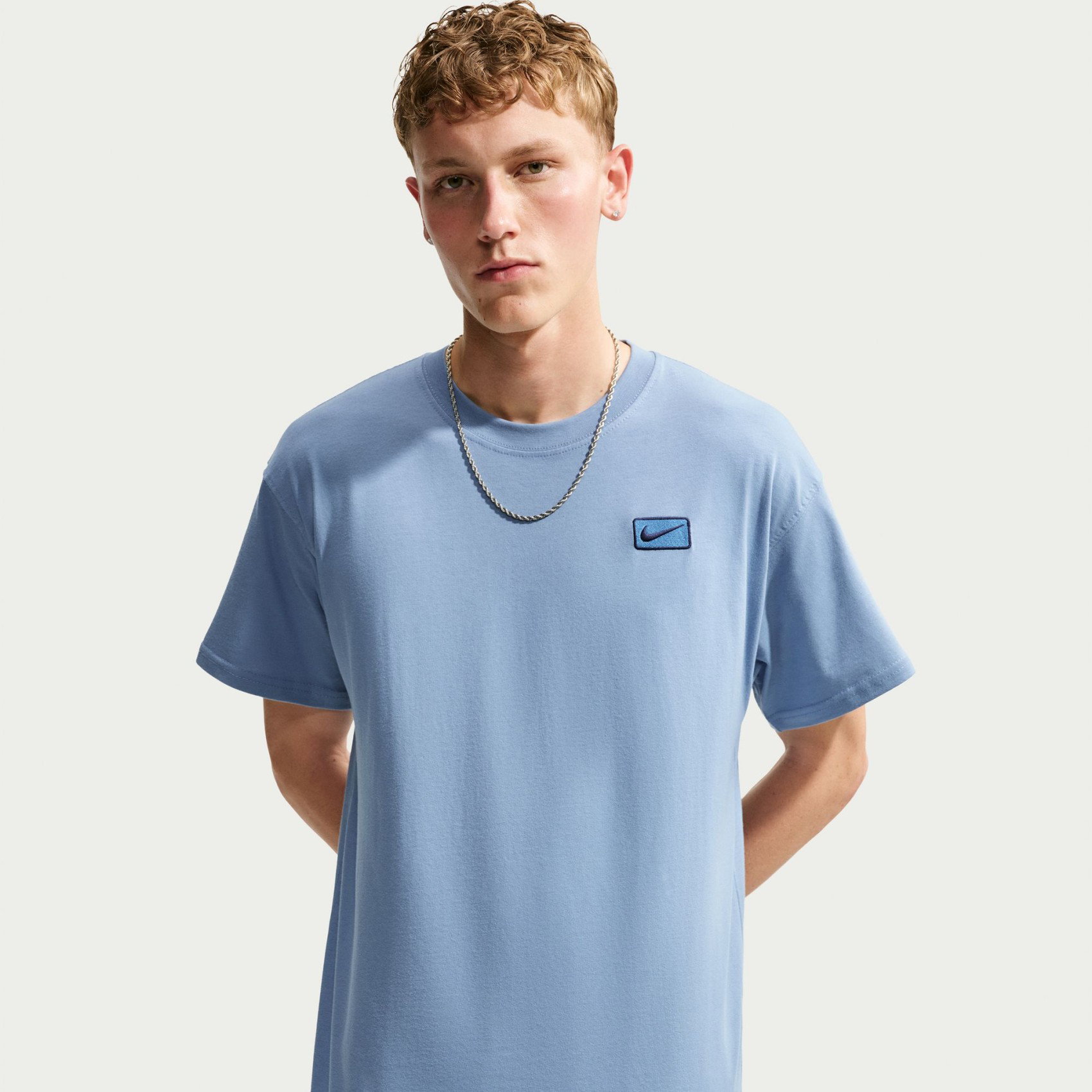NIKE - Nsw Ss Tee Erkek Mavi Tişört