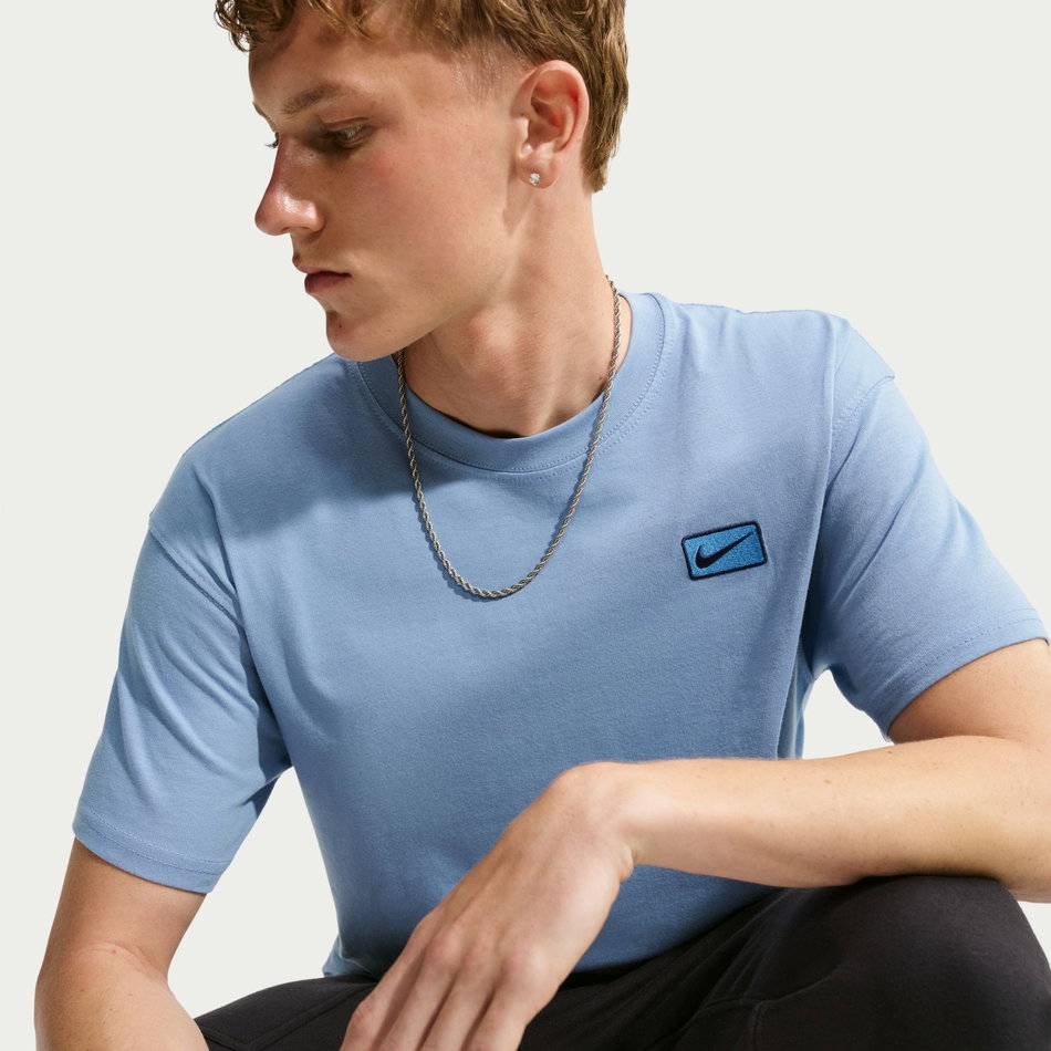 Nsw Ss Tee Erkek Mavi Tişört