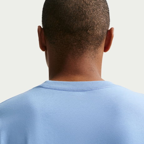 NIKE - Nsw Tee Dn Flock Erkek Mavi Tişört (1)