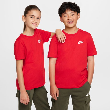 NIKE - Nsw Tee Emb Futura Çocuk Kırmızı Tişört