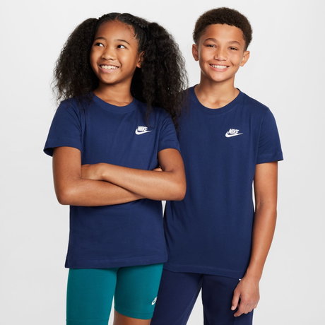 NIKE - Nsw Tee Emb Futura Çocuk Mavi Tişört