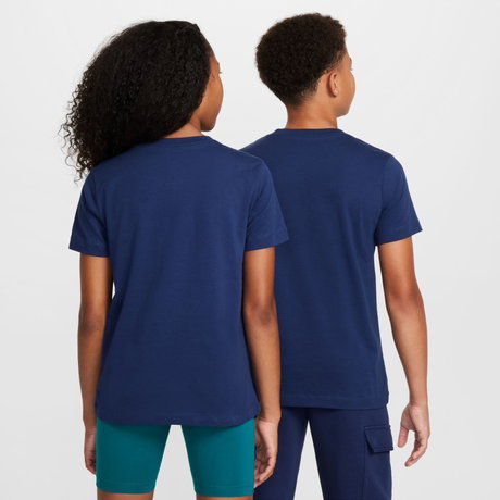 NIKE - Nsw Tee Emb Futura Çocuk Mavi Tişört (1)