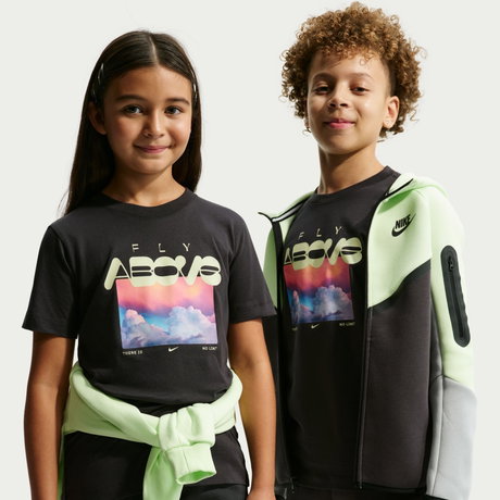 NIKE - Nsw Tee Fly Above Çocuk Siyah Tişört