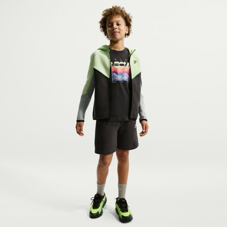NIKE - Nsw Tee Fly Above Çocuk Siyah Tişört (1)