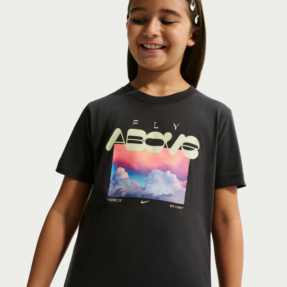 Nsw Tee Fly Above Çocuk Siyah Tişört