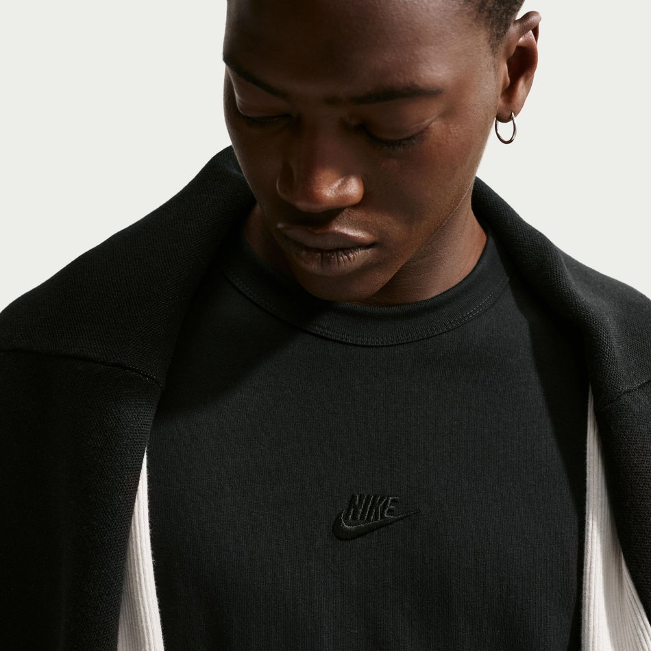 Nsw Tee Ls Premium Essential Erkek Sweatshirt