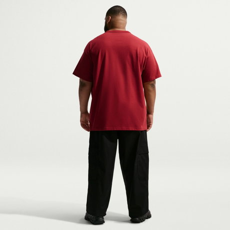 NIKE - Nsw Tee Premium Essential Erkek Bordo Tişört (1)