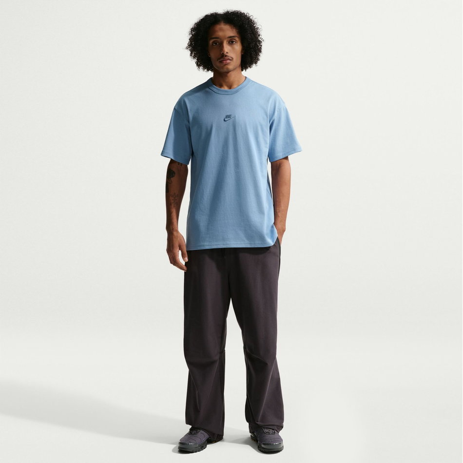 Nsw Tee Premium Essential Erkek Mavi Tişört
