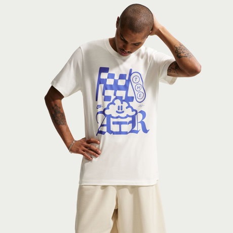 NIKE - Nsw Tee Std Cloud Air Erkek Bej Tişört