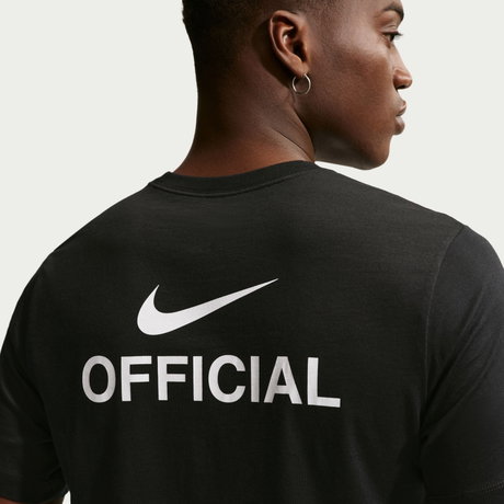 NIKE - Nsw Tee Std Nike Official Erkek Siyah Tişört