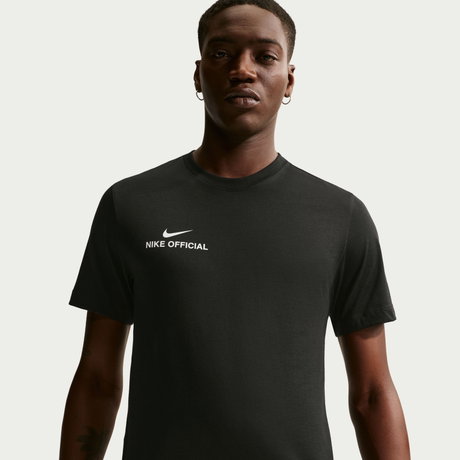 NIKE - Nsw Tee Std Nike Official Erkek Siyah Tişört (1)