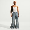 NIKE - Nsw Tube Top Astarlı Kadın Bej Atlet (1)