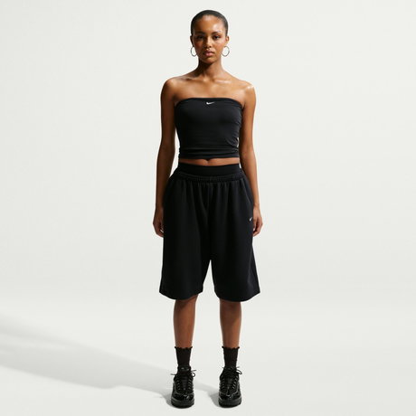 NIKE - Nsw Tube Top Astarlı Kadın Siyah Atlet (1)