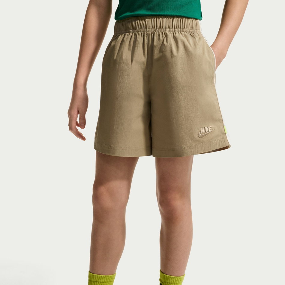 Nsw Woven Short Çocuk Kahverengi Şort