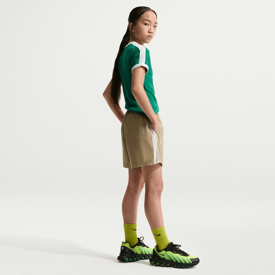 Nsw Woven Short Çocuk Kahverengi Şort