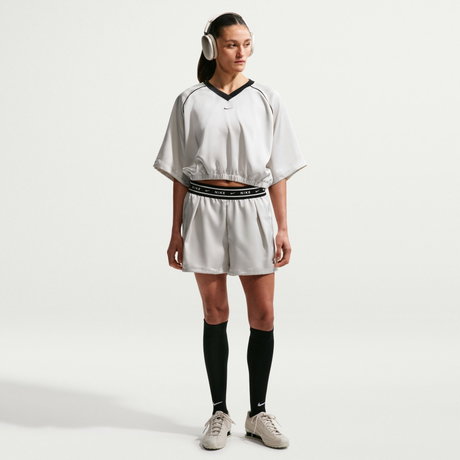 NIKE - Offline Woven Satin Short Kadın Gri Şort
