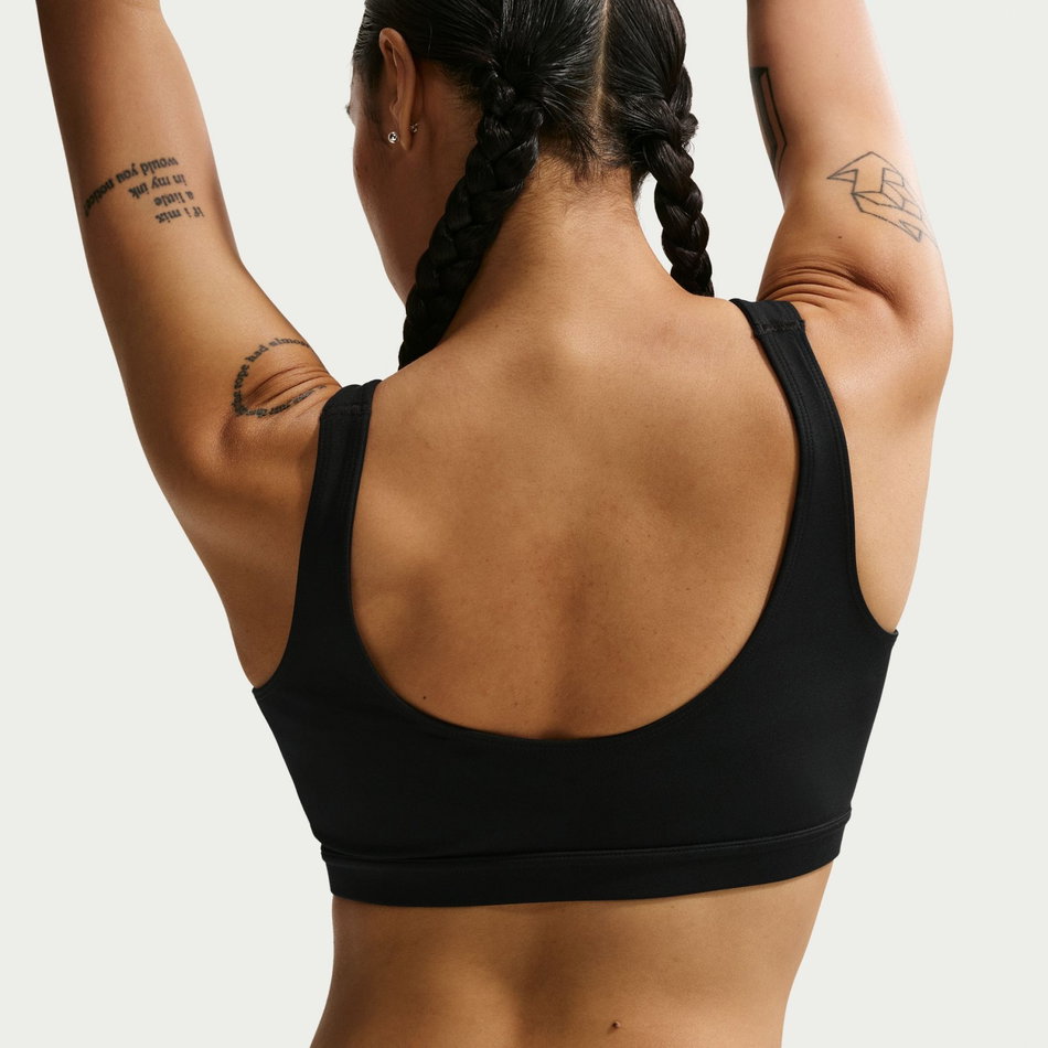 Nike One Bra Capsule Pedli Kadın Siyah Sporcu Sütyeni