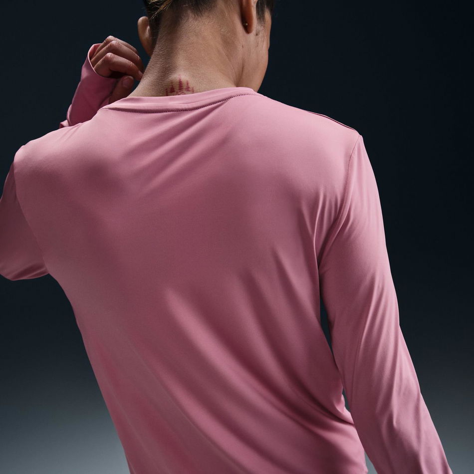 One Classic Dri-FIT LS Top Kadın Pembe Sweatshirt