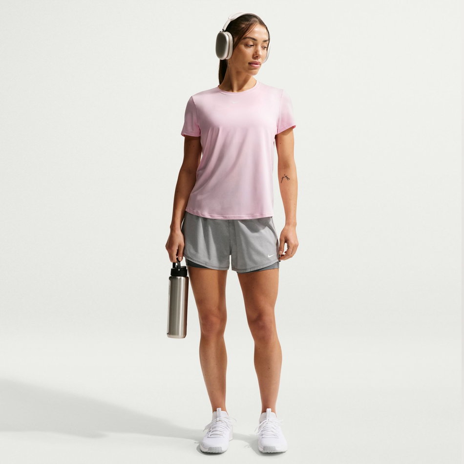 One Classic Dri-FIT Ss Top Kadın Pembe Tişört