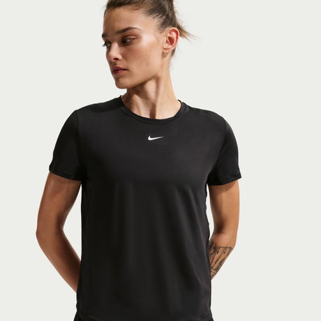 NIKE - One Classic Dri-FIT Ss Top Kadın Siyah Tişört