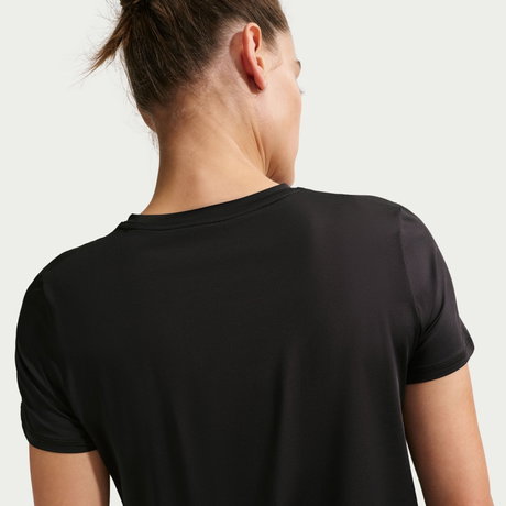 NIKE - One Classic Dri-FIT Ss Top Kadın Siyah Tişört (1)