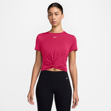NIKE - One Classic Dri-FIT Twist SS Kadın Pembe Tişört