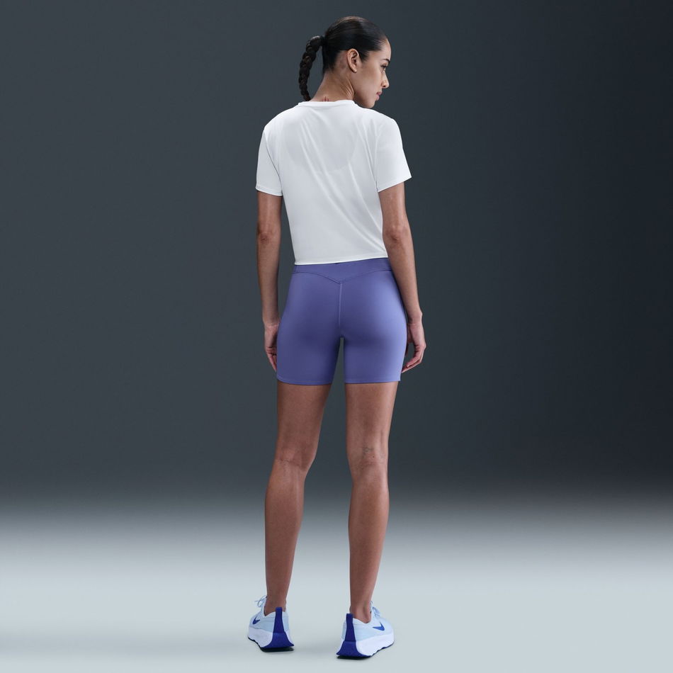 One Classic Dri-FIT Twist SS Top Kadın Beyaz Tişört