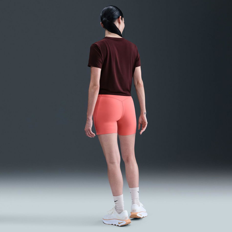 One Classic Dri-FIT Twist SS Top Kadın Bordo Tişört