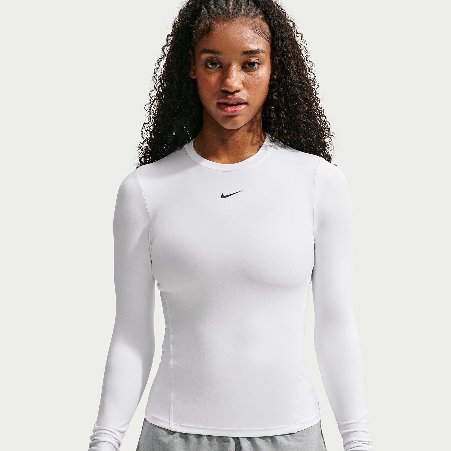 Женский свитшот Nike One Dri-FIT Fitted Ls Top